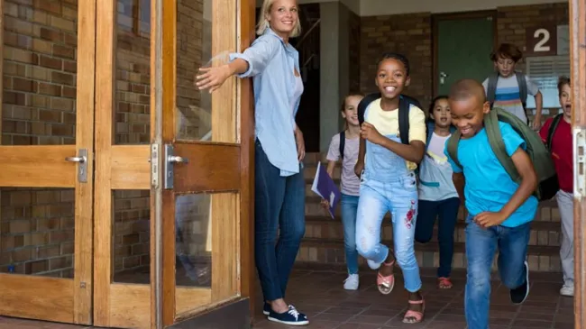 leaving school